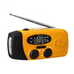 Radio de emergencia solar portátil multifunciona