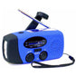 Radio de emergencia solar portátil multifunciona