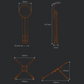 🥳 Soporte inestable/transporte pesado/cuello cansado? Soporte 4en1 magnético ajustable