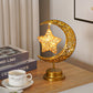 Lámpara de mesa decorativa con luz de luna LE