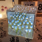 DIY Cubo Mágico Luz Tulipán Espejo