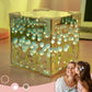 DIY Cubo Mágico Luz Tulipán Espejo