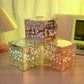 DIY Cubo Mágico Luz Tulipán Espejo