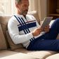 Conjunto de Sudadera y Pantalón para Hombre con Estampado Gráfico