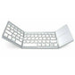Teclado 2 plegables Mini teclado inalámbrico teclado Bluetooth doble plegable con panel táctil para teléfono Windows Android IOS iPad