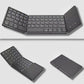 Teclado 2 plegables Mini teclado inalámbrico teclado Bluetooth doble plegable con panel táctil para teléfono Windows Android IOS iPad