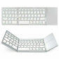 Teclado 2 plegables Mini teclado inalámbrico teclado Bluetooth doble plegable con panel táctil para teléfono Windows Android IOS iPad