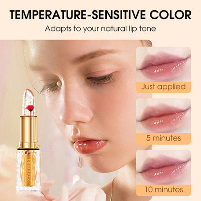 Bálsamo labial multiusos que cambia de color