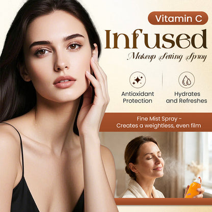 Spray fijador de maquillaje con infusión de vitamina