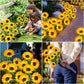 ☀️ Luces solares impermeables de girasol – Pétalos realistas, impermeabilizantes IP65 y resplandor ☀️🌻 automático 8–12 horas