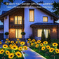 ☀️ Luces solares impermeables de girasol – Pétalos realistas, impermeabilizantes IP65 y resplandor ☀️🌻 automático 8–12 horas