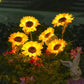 ☀️ Luces solares impermeables de girasol – Pétalos realistas, impermeabilizantes IP65 y resplandor ☀️🌻 automático 8–12 horas