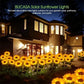 ☀️ Luces solares impermeables de girasol – Pétalos realistas, impermeabilizantes IP65 y resplandor ☀️🌻 automático 8–12 horas