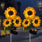 ☀️ Luces solares impermeables de girasol – Pétalos realistas, impermeabilizantes IP65 y resplandor ☀️🌻 automático 8–12 horas
