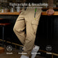 Pantalones cargo para hombre con múltiples bolsillos