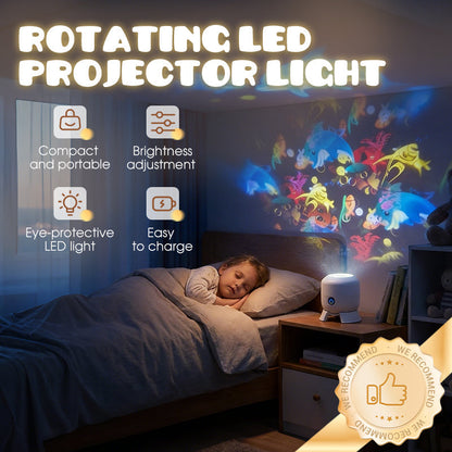 Proyector de luz LED giratorio dinámico