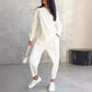 💕VENTA CALIENTE 2026💕Mujeres Conjunto de sudaderas y pantalones de dobladillo de manga larga