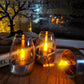6Pack Velas solares para exteriores sin llama con efecto parpadeante IP65 Lámpara de mesa impermeable Velas LED con sensor crepuscular para linternas, jardines, acampadas, fiestas y decoración del hogar Color cálido