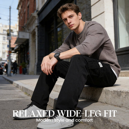 Pantalones cargo transpirables y refrescantes para hombre