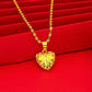 [Una celebración del amor] Un hermoso y delicado collar con forma de corazón
