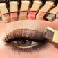 Lápiz de sombra de ojos bicolor de brillo instantáne