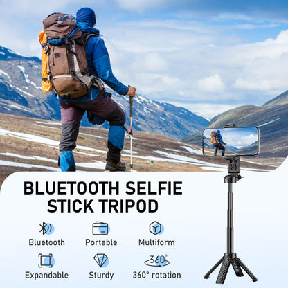 Trípode con palo selfie Bluetooth multifunción