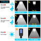 Farola solar con sensor de movimiento humano