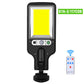 Farola solar con sensor de movimiento humano