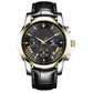 Reloj de cuarzo multifunción informal y de moda para hombre