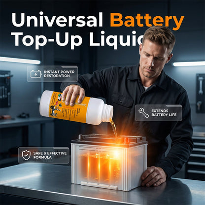 Líquido universal para rellenar baterías – Uso con baterías de plomo-ácido