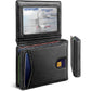 Cartera delgada plegable para hombre con bloqueo RFID.
