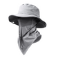 Gorra de pescador transpirable con mascarilla desmontable