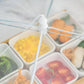 Protector de alimentos plegable de malla