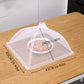 Protector de alimentos plegable de malla