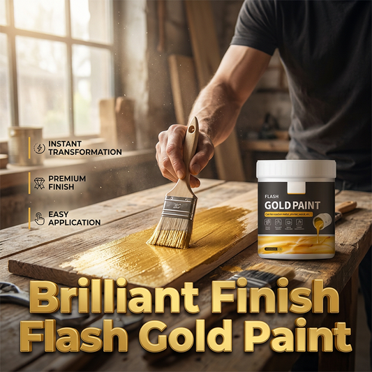Pintura dorada brillante multiusos a base de agua