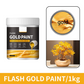Pintura dorada brillante multiusos a base de agua