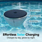 Luz solar flotante para piscina con proyección de peces