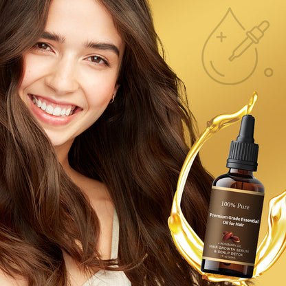 Aceite esencial de primera calidad para el cabello