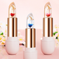 Lápiz labial transparente de gelatina con color de cambio de temperatura
