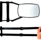 Retrovisor lateral ajustable y extensible para remolque