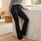 🧘 ¡50% DE DESCUENTO AHORA! 🦵 Pantalones de yoga elásticos para mujer con botas – favorecedores, de cintura alta, ultra flexibles y bolsillos laterales – para estudio o calle 👖