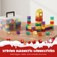 Juego de bloques de construcción magnéticos para niños