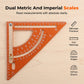 🔥49% DE DESCUENTO📐 Escuadra triangular de precisión para carpinterí