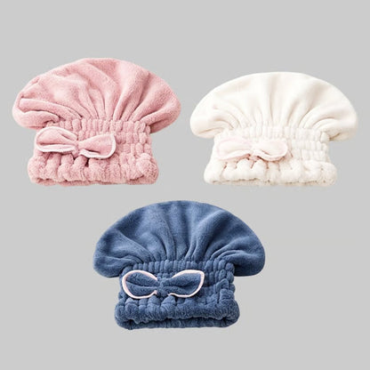 💇 Turbante Absorbente para Secar el Cabello con Ajuste Elástico