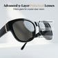 Gafas de sol de mujer con montura grande para usar sobre gafas graduadas