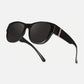 Gafas de sol de mujer con montura grande para usar sobre gafas graduadas