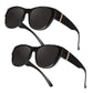 Gafas de sol de mujer con montura grande para usar sobre gafas graduadas