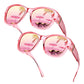 Gafas de sol de mujer con montura grande para usar sobre gafas graduadas