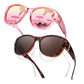 Gafas de sol de mujer con montura grande para usar sobre gafas graduadas