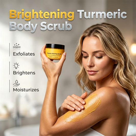 Exfoliante corporal de cúrcuma